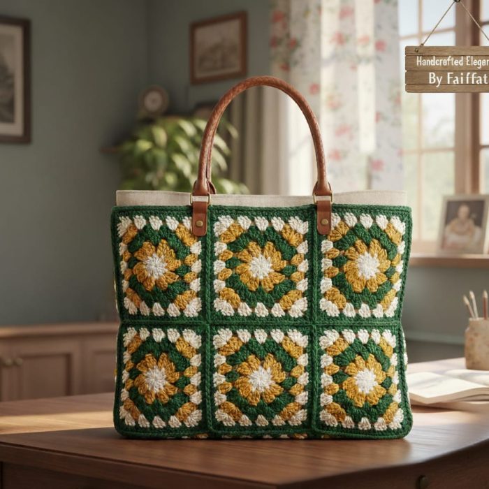 The Cottage Core Granny Tote | Faifat Official