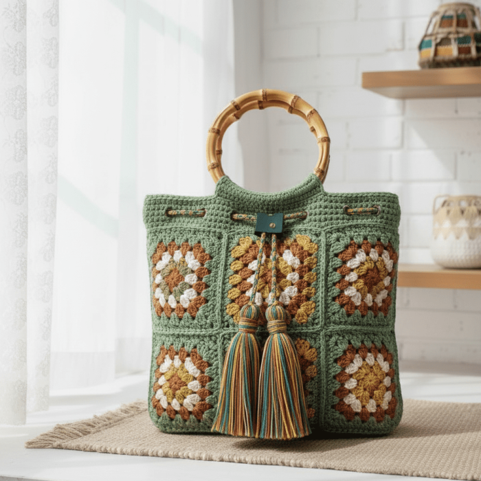 The Bohemian Patchwork Tote