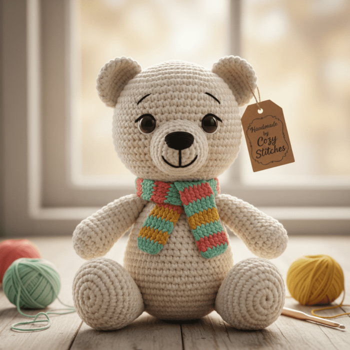 Barnaby: The Cozy Crochet Teddy Bear