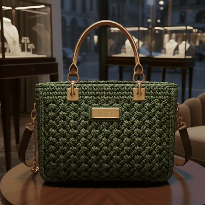 The Emerald Enigma Handbag