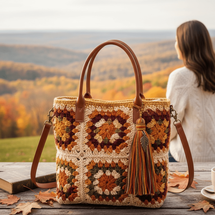 The Bohemian Patchwork Tote