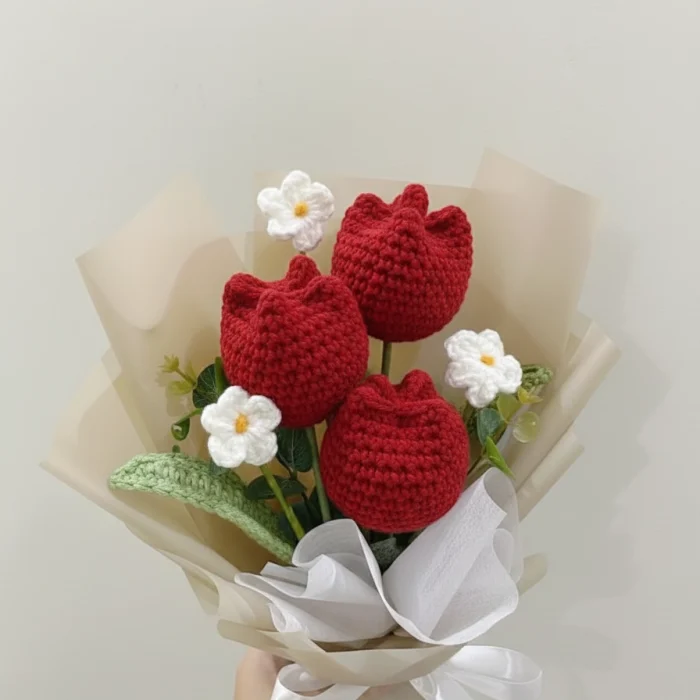 The "Everlasting Bloom" Artisan Tulip Bouquet