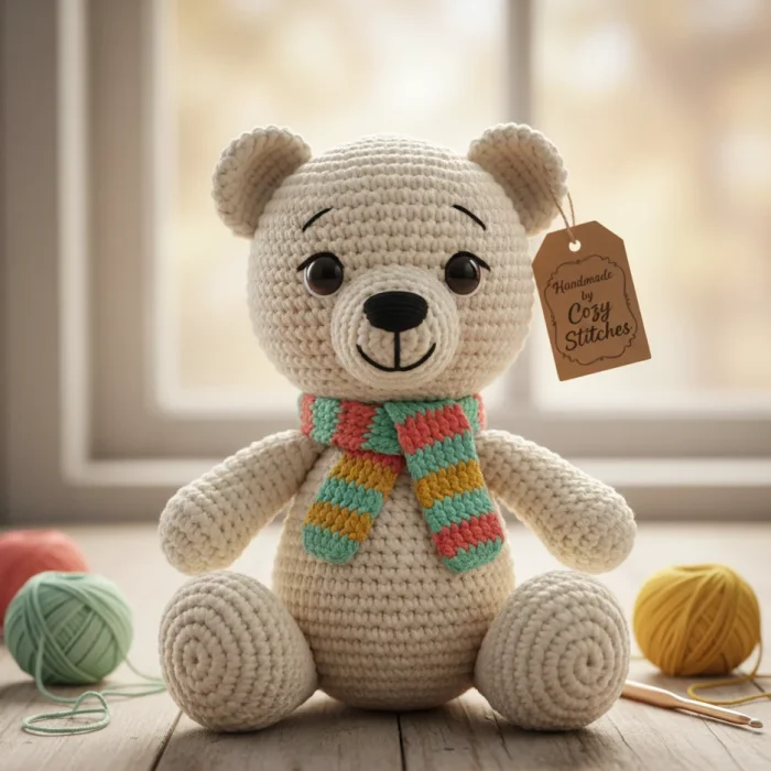Barnaby: The Cozy Crochet Teddy Bear