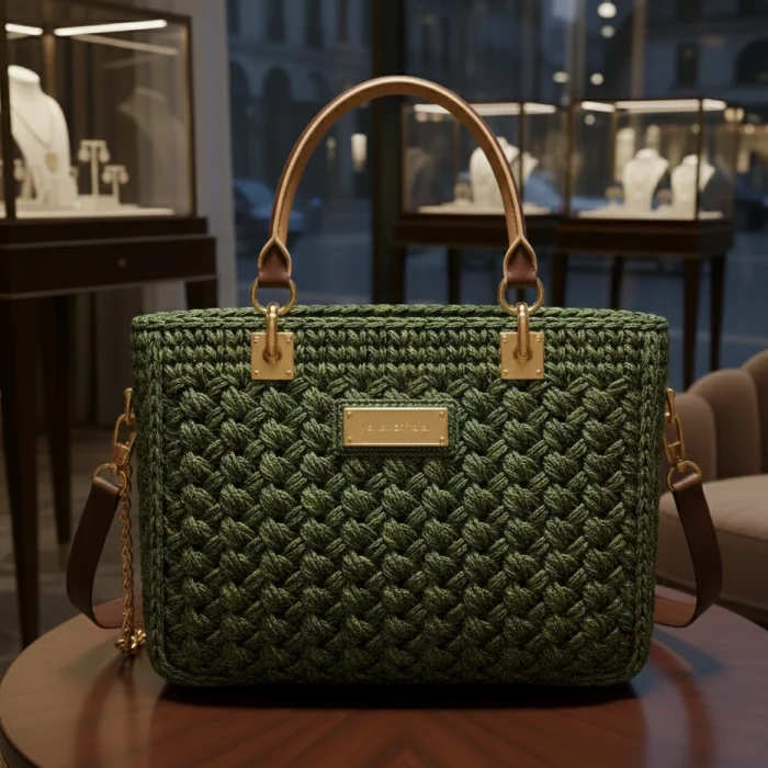 The Emerald Enigma Handbag
