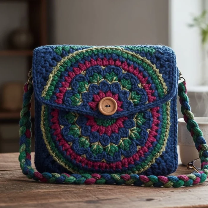 The Jewel Tone Circular Satchel