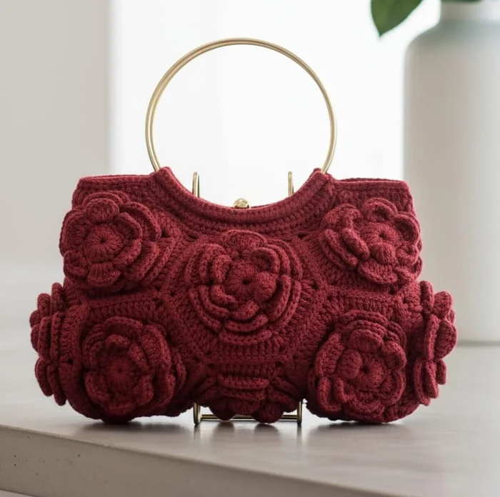 The Gardenia Bloom Mini-Satchel