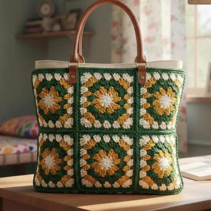 The Cottage Core Granny Tote | Faifat Official